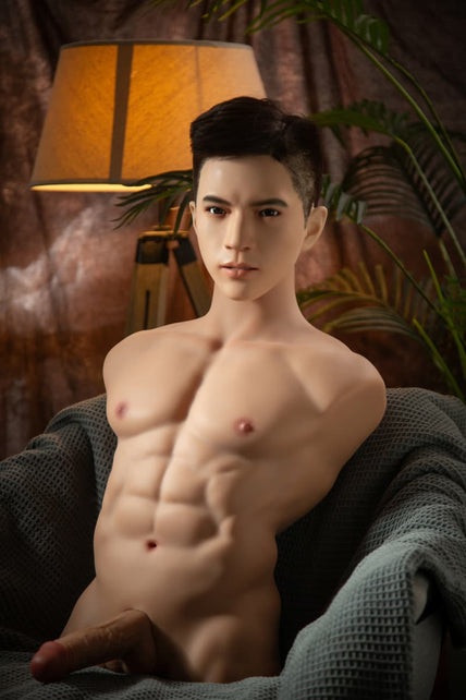 77cm/2.53ft New Full Silicone Torso Sex Doll With Head