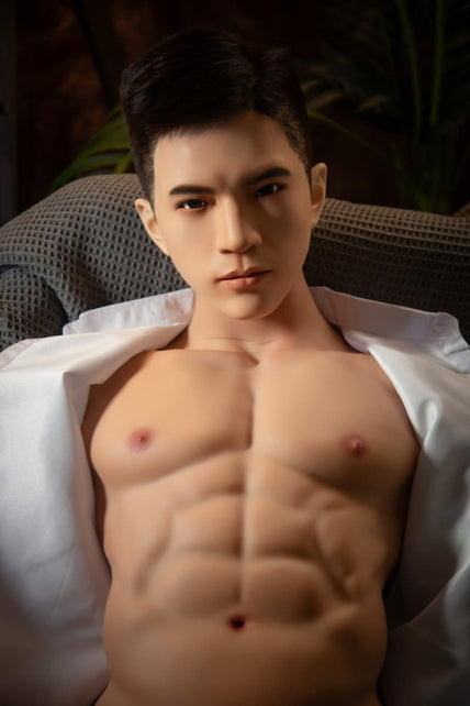 77cm/2.53ft New Full Silicone Torso Sex Doll With Head