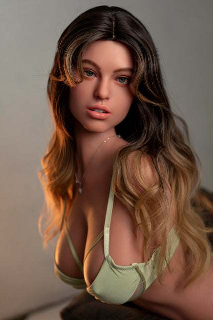 ZELEX I In Stock 109cm/3ft7 SLE 2.0 G-Cup Real Silicone Sex Doll Torso