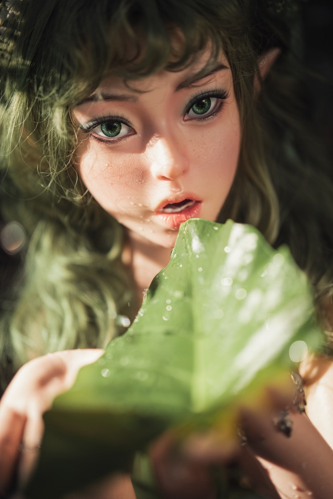 159cm / 5ft3 Forest Sprite Silicone Head Sex Doll - Orange In丨Teresa