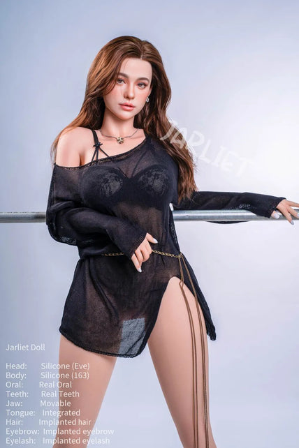 Jarliet Doll I In Stock 163cm/5ft4 G-Cup Silicone Head Sex Doll – Eve