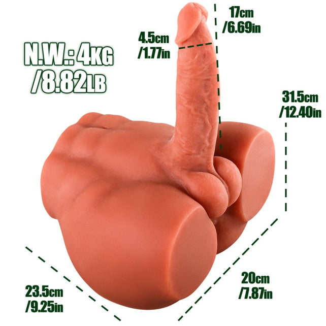 8.82LB Real Male Sex Doll Torso