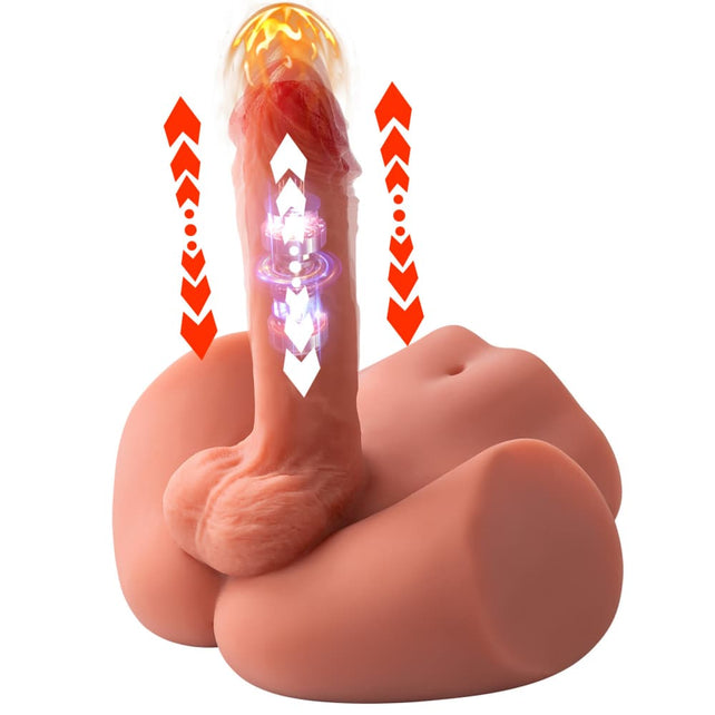 Clearance Sale In Stock I 5.95lb Electric Rechargeable Half Torso Male Sex Doll