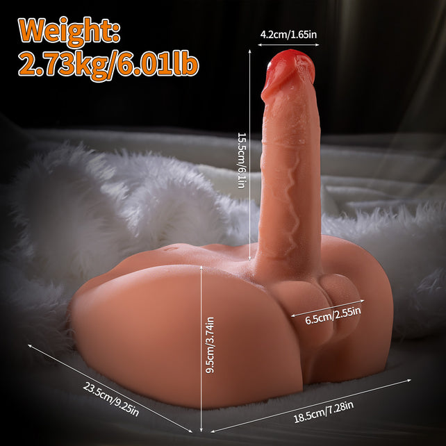 Clearance Sale In Stock I 7.28lb Electric Rechargeable Realistic Male Sex Doll Torso