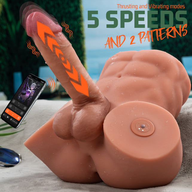 Clearance Sale In Stock I 15.43lb Electric Rechargeable Male Torso Sex Love Doll