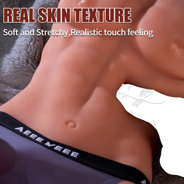 Clearance Sale In Stock I 14.9lb Electric Rechargeable Sex Doll Male Torso