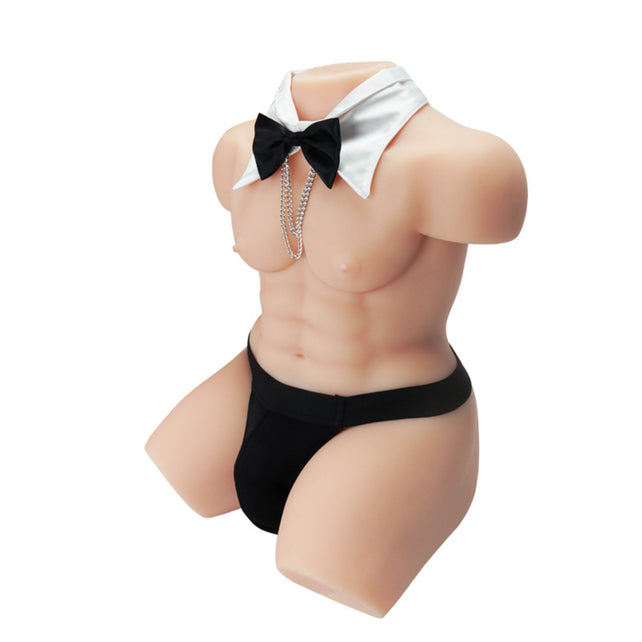Tantaly I 54cm/1ft9 33.07LB Male Torso Sex Doll Threesome – Channing