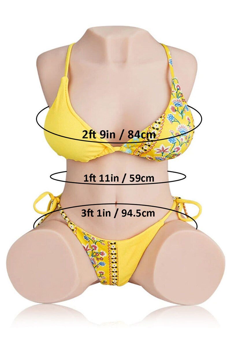 Tantaly I 58cm/1ft11 41.8LB Most Realistic Sex Doll Torso – Candice 2.0