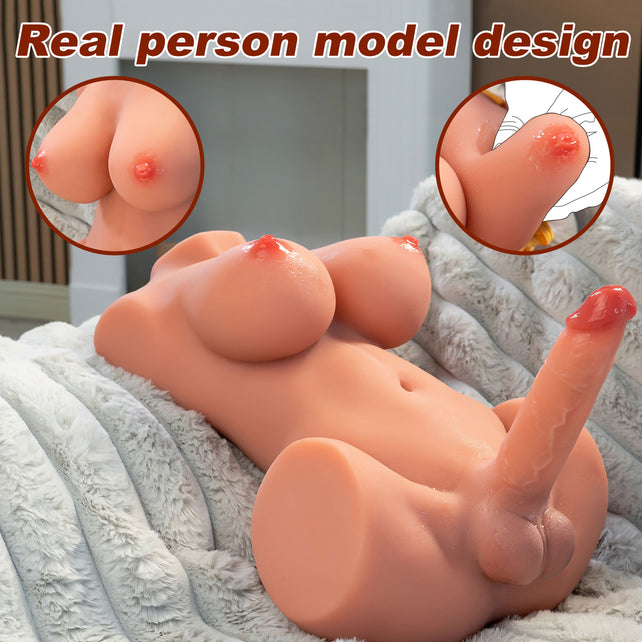 Clearance Sale In Stock I 16.82lb Electric Rechargeable Shemale Sex Doll Male Body Torso