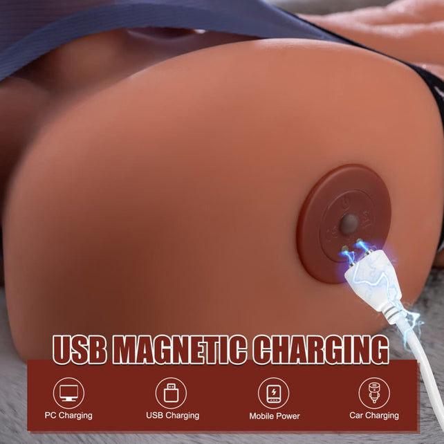 Clearance Sale In Stock I 14.9lb Electric Rechargeable Sex Doll Male Torso