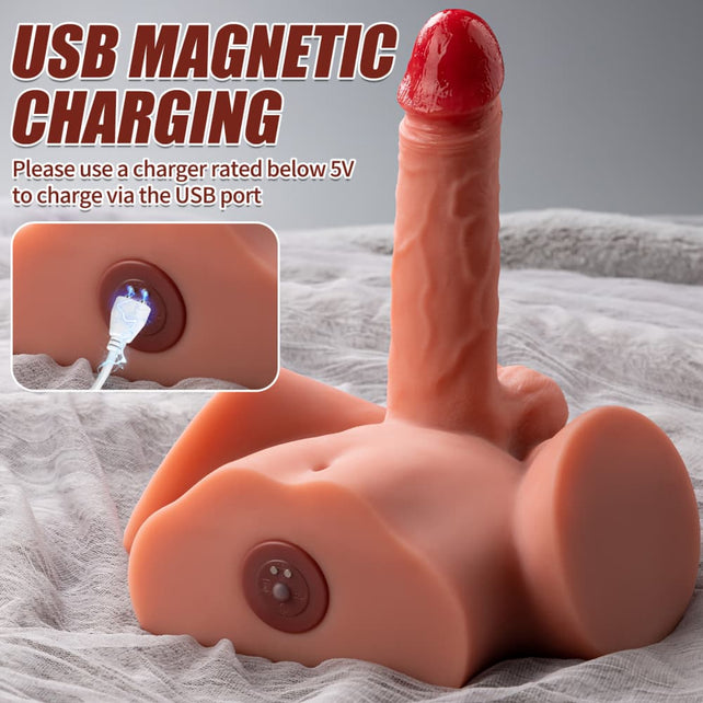 Clearance Sale In Stock I 5.95lb Electric Rechargeable Half Torso Male Sex Doll