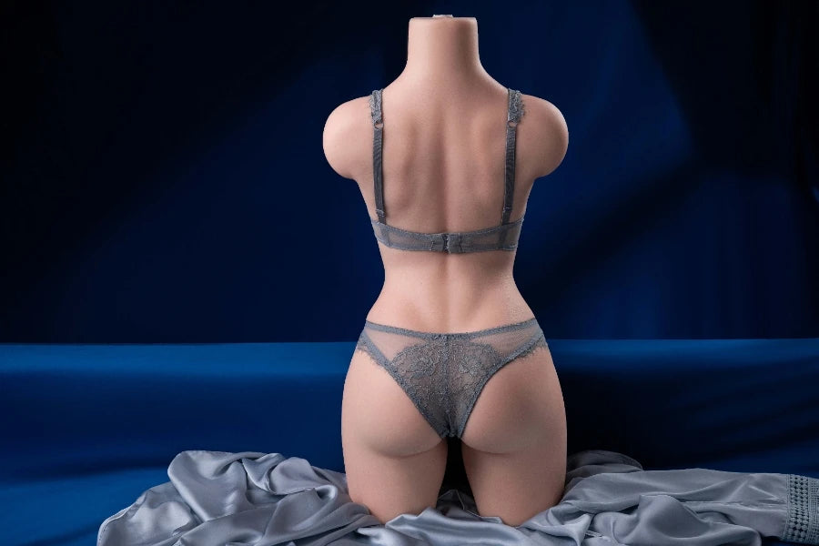 US Stock 64.5cm/25.39in Muscle Full Silicone Sex Doll Torso