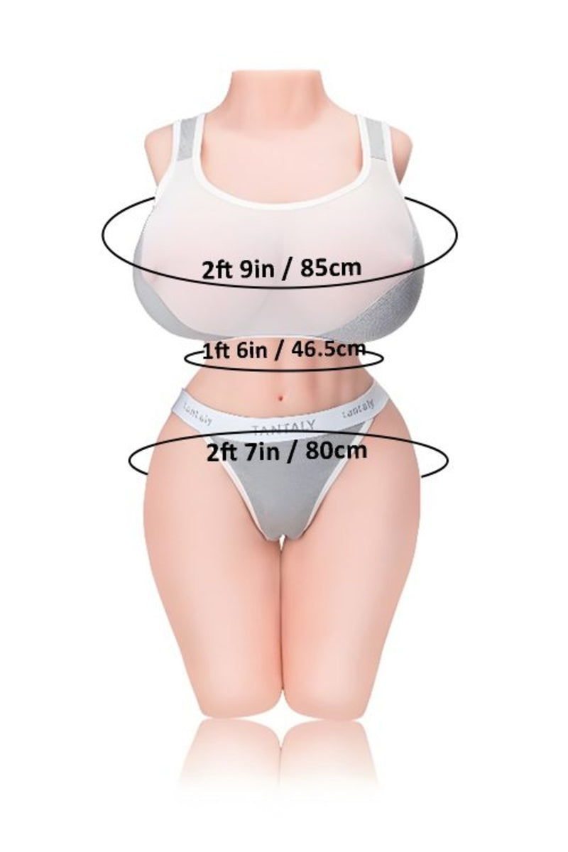 Tantaly I 72cm/2ft4 40.7LB Best Hentai Sex Doll Torso – Monica