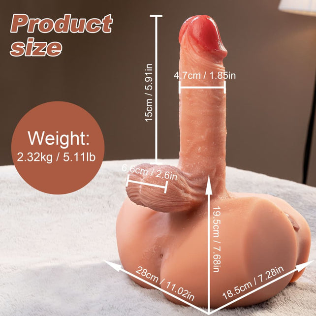 Clearance Sale In Stock I 5.11lb Electric Rechargeable Life Size Male Sex Doll Torso