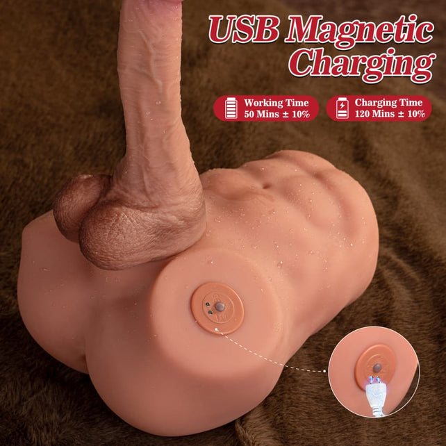 Clearance Sale In Stock I 9.37lb Electric Rechargeable Male Sex Dolls Torso