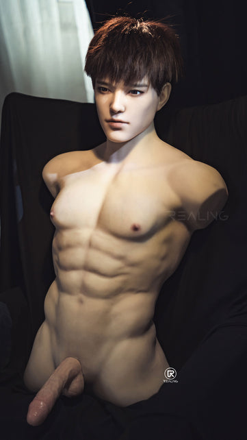 Realing Doll I 82cm/2ft8 New Male Torso Sex Doll With Silicone Head - Leonardo