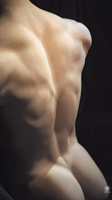 Realing Doll I 82cm/2ft8 New Male Torso Sex Doll With Silicone Head - Leonardo