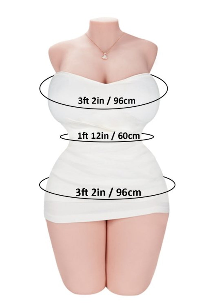 Tantaly I 83cm/2ft9 68.34LB Plump BBW Sex Doll – Monroe