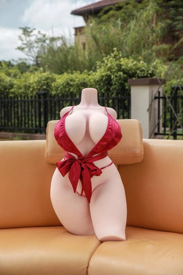 US Stock 90cm/35.43in Sexy Busty Sex Doll Torso