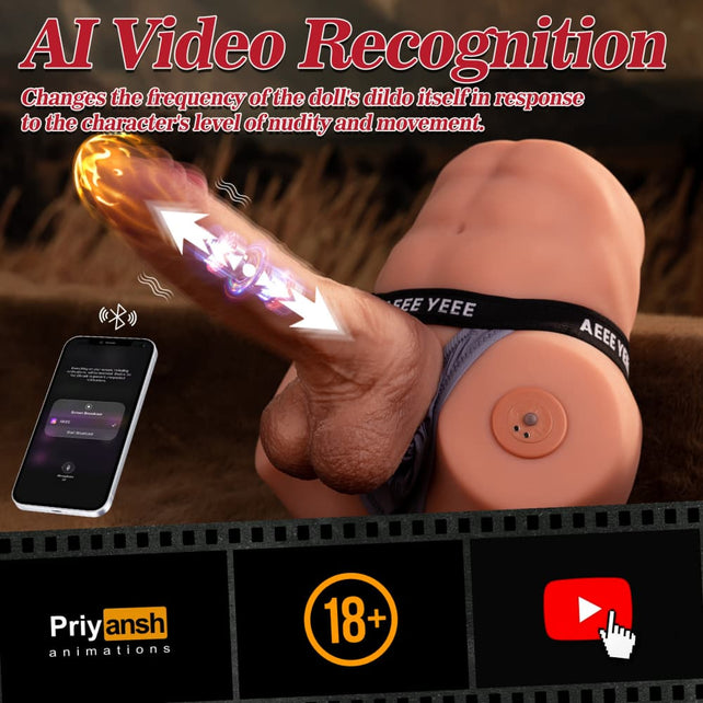 Clearance Sale In Stock I 9.37lb Electric Rechargeable Male Sex Dolls Torso