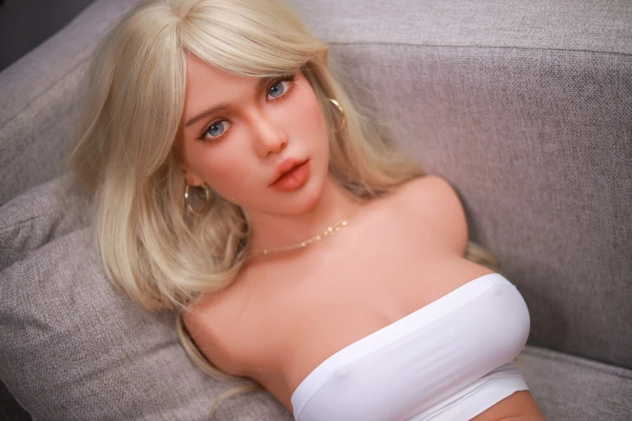 3.05ft/93cm Realistic Blonde Small Breasts Sex Doll Torso