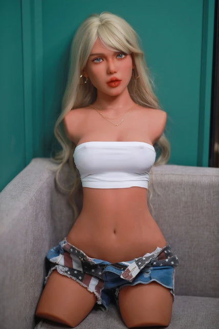 3.05ft/93cm Realistic Blonde Small Breasts Sex Doll Torso