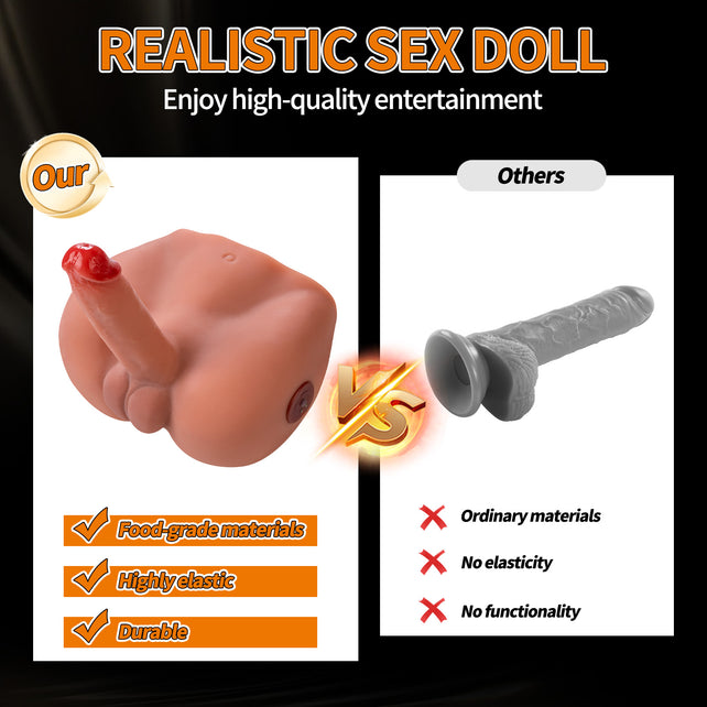 Clearance Sale In Stock I 7.28lb Electric Rechargeable Realistic Male Sex Doll Torso