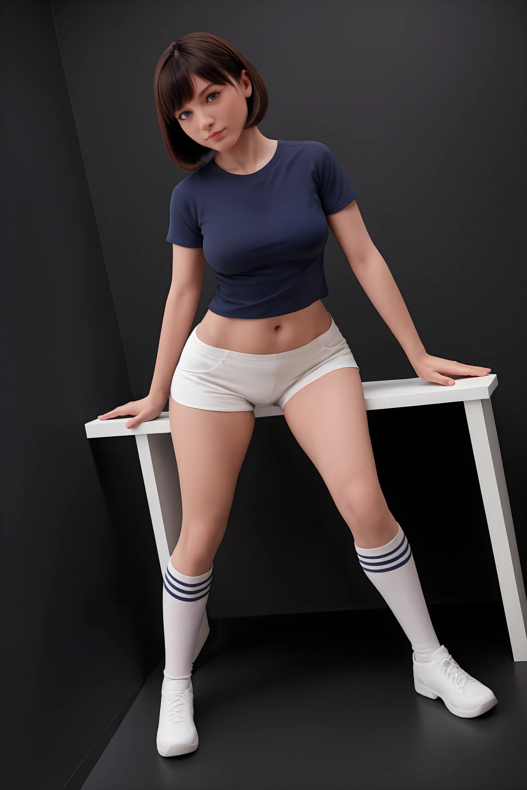 AIBEI I 4.95ft/151cm – Silicone Head Sex Doll Fat - Dora