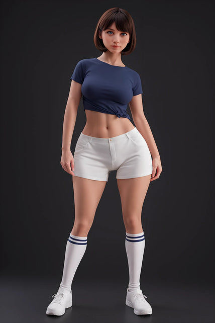AIBEI I 4.95ft/151cm – Silicone Head Sex Doll Fat - Dora
