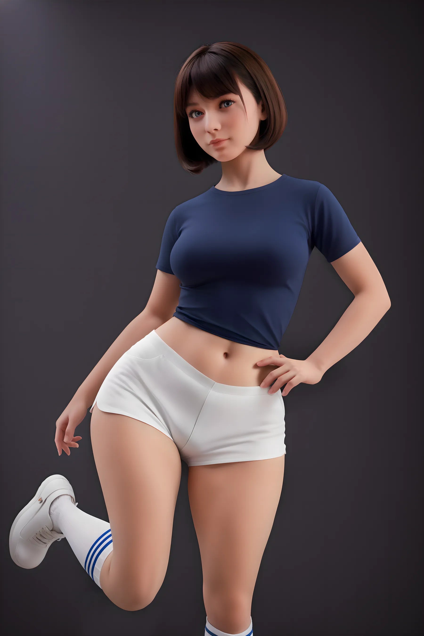AIBEI I 4.95ft/151cm – Silicone Head Sex Doll Fat - Dora