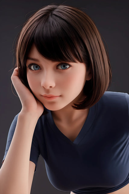 AIBEI I 4.95ft/151cm – Silicone Head Sex Doll Fat - Dora
