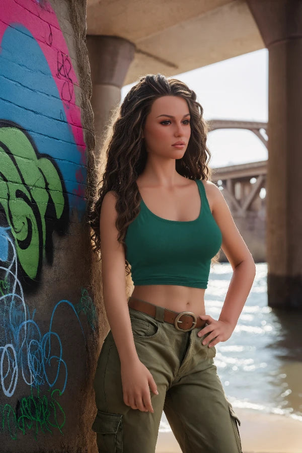 Dime Doll I 158cm/5.18ft American Full Silicone Sex Dolls - Valeria