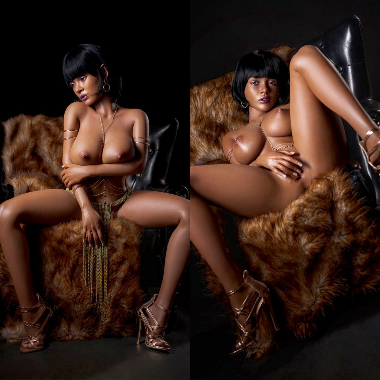 SY Doll I 150cm/4ft11 D-cup Black Robot Doll Sex – Colleen