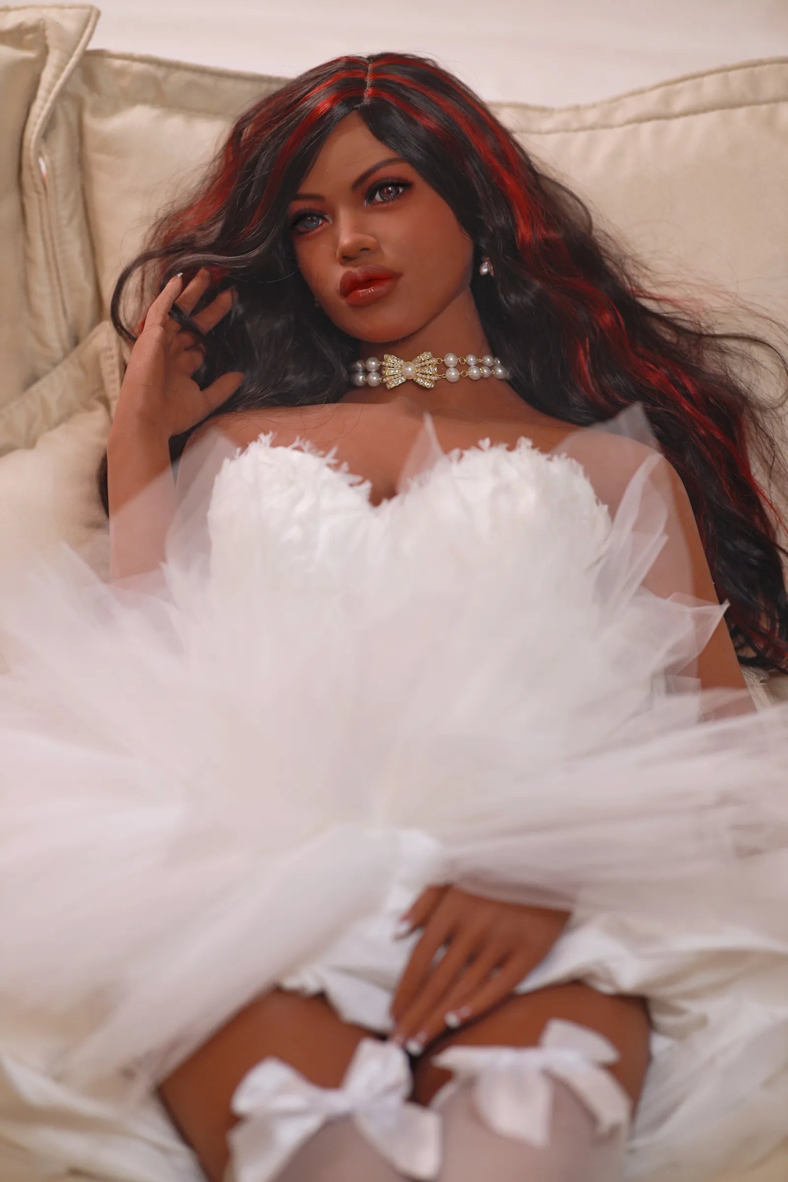 AIBEI Doll I In Stock 4ft7/140cm Black Female Sex Dolls - Berta