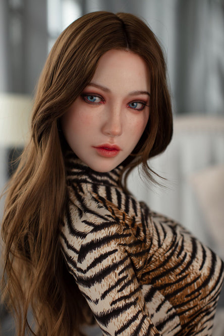 In Stock 5.25ft/160cm New Silicone Head+TPE Body Sex Dolls – Yeirdre