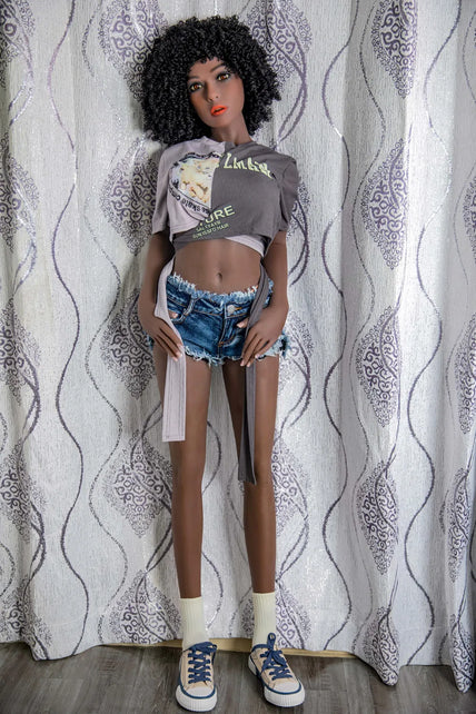 JX Doll I In Stock 5.2ft/158cm Cheap Black Sex Dolls – Ketty