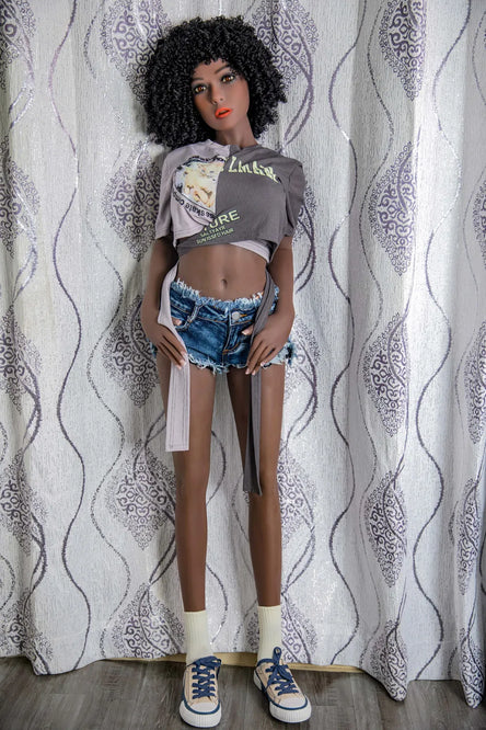 JX Doll I In Stock 5.2ft/158cm Cheap Black Sex Dolls – Ketty