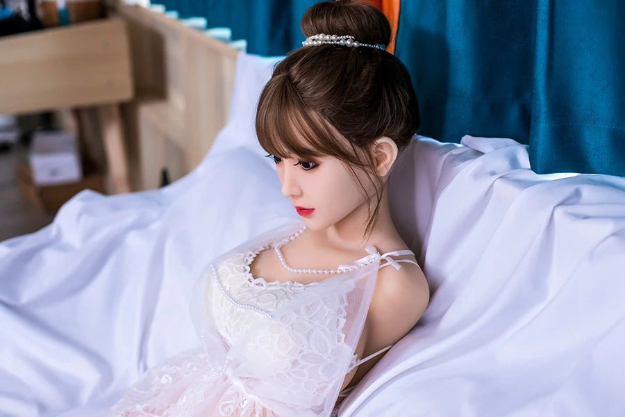 88.0cm/34.65in Lifelike Busty Asian Sex Doll Torso