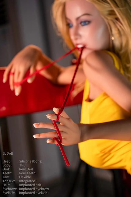 Jarliet Doll I In Stock 4ft10/148cm ROS Silicone Head+TPE Body Sex Doll - Doris