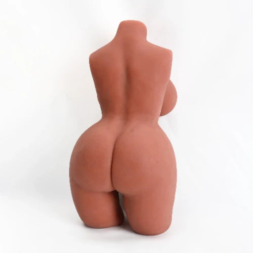 21.6In/19.8lb Femboy Ebony Sex Doll Torso