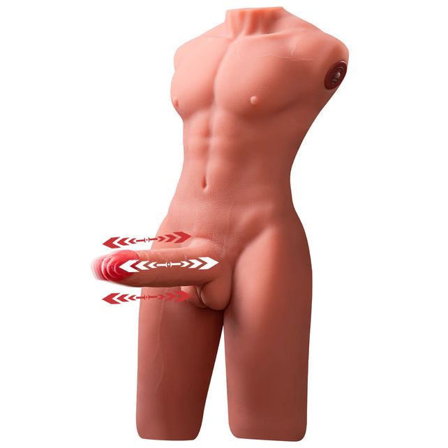Clearance Sale In Stock I 21.65in/17.63lb Electric Male Sex Torso Doll