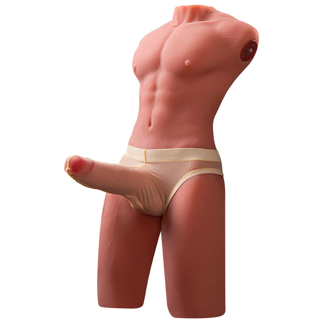 Clearance Sale In Stock I 21.65in/17.63lb Electric Male Sex Torso Doll