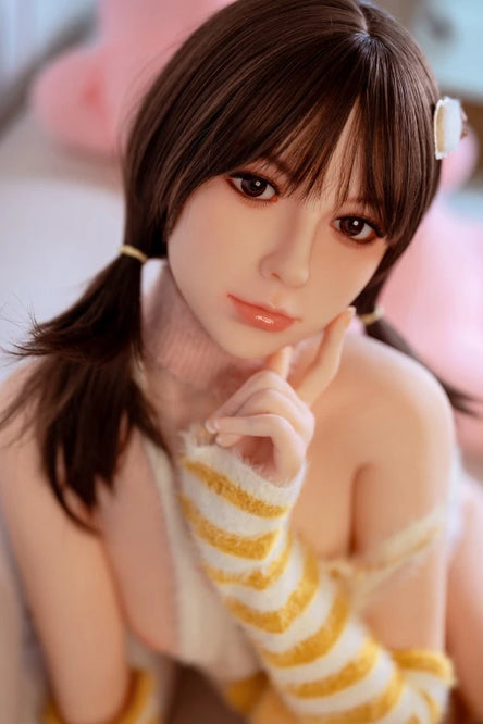 In Stock 150cm/4ft11 Flat Chest Samll Breast Sex Dolls – Adriana