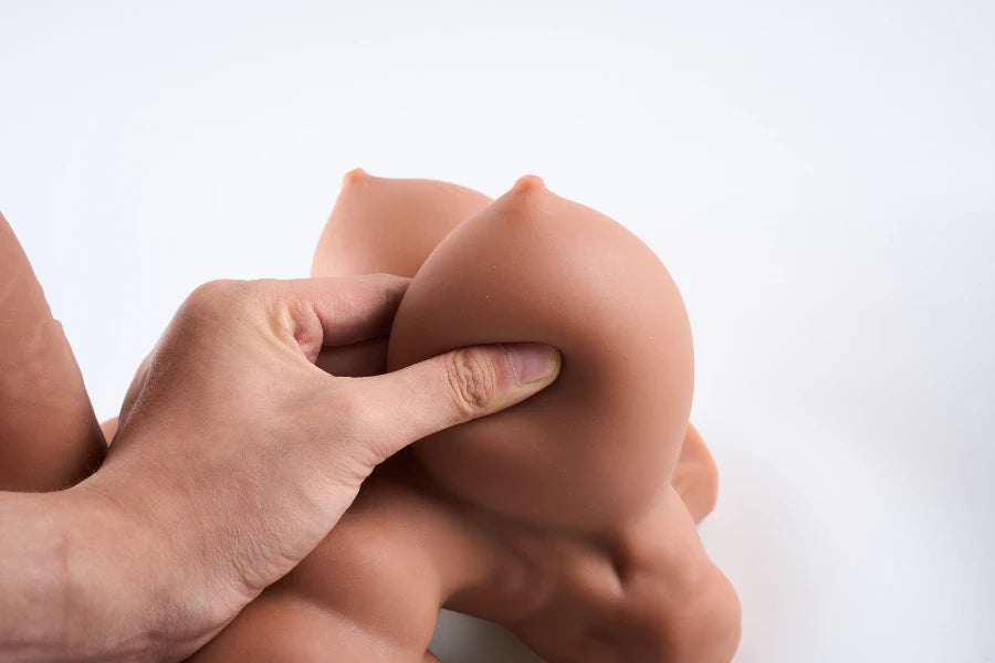 4.1kg/9.0lbs Futa Sex Doll Torso With Dual Penis