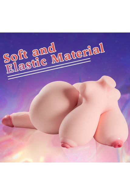 9.3kg/20.5lbs Futa Torso Sex Doll With Penetrable Penis and Tits