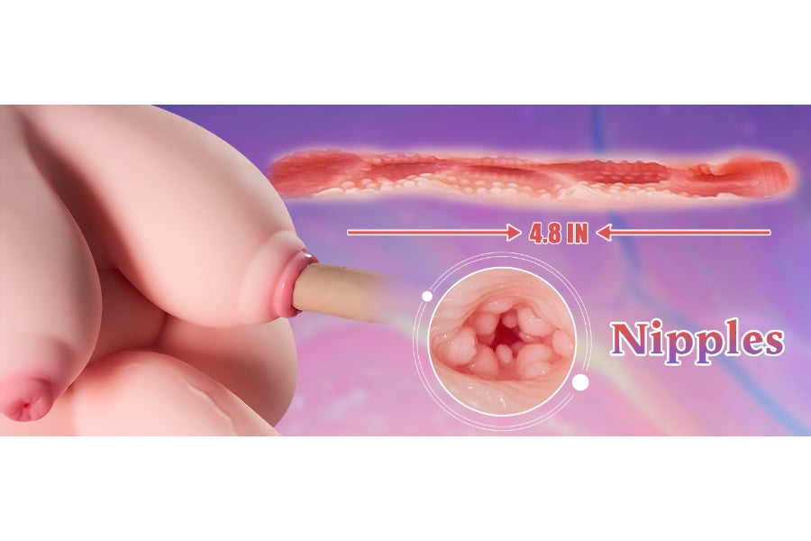 9.3kg/20.5lbs Futa Torso Sex Doll With Penetrable Penis and Tits