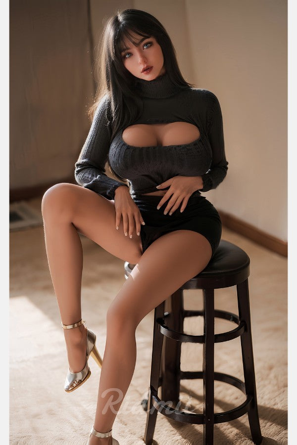 In Stock 5ft3 / 161cm Busty Huge Breast Sex Doll Plus - Danica