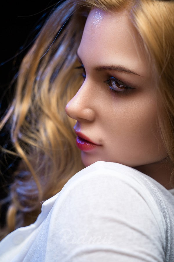 5ft4 / 166cm Realistic American Blonde Sex Doll With Blonde Hair (ORS) - Liza
