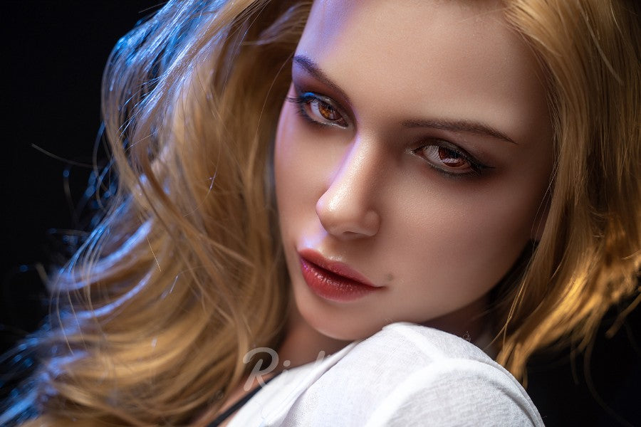 5ft4 / 166cm Realistic American Blonde Sex Doll With Blonde Hair (ORS) - Liza