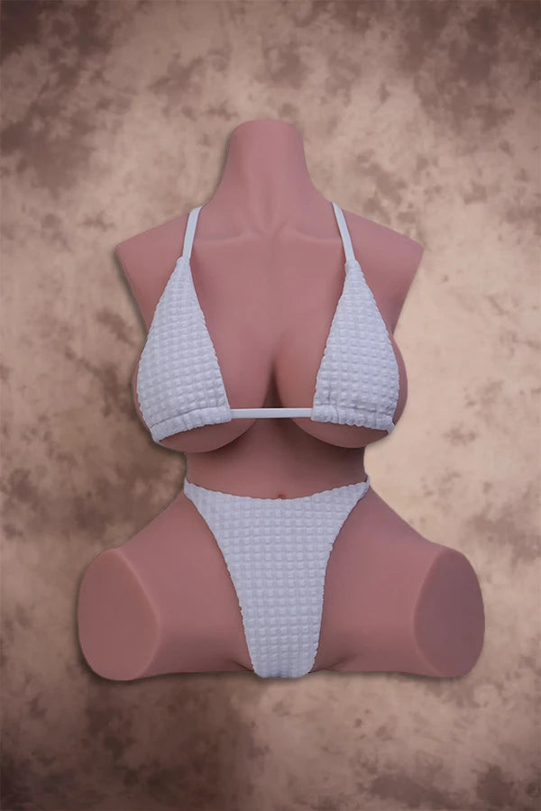 US Stock 51cm/20.08in Tanned Color Sex Doll Torso